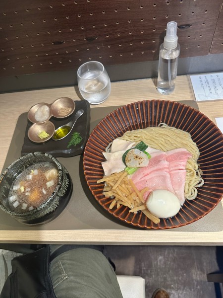 「特製ホタテの昆布水つけ麺黒」@Tokyo Style Noodle ほたて日和の写真