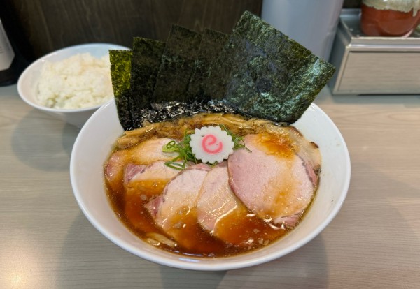 「肉増しそば¥1150、海苔¥100、白飯¥150」@横浜中華そば 維新商店の写真