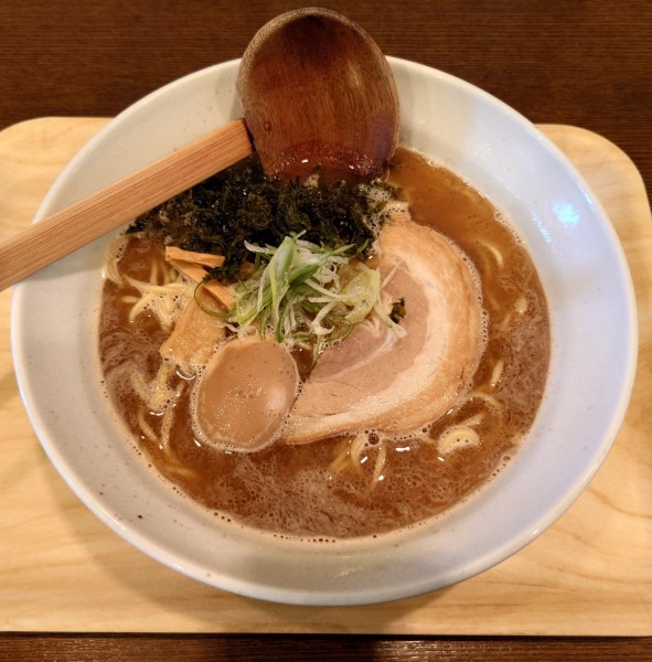 「磯玉らーめん(800円)」@麺処 福吉 極の写真