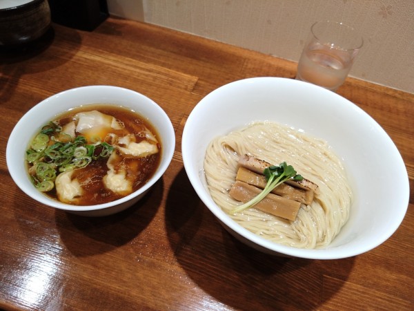 「特製昆布水つけそば 1250円」@麺屋 落合の写真