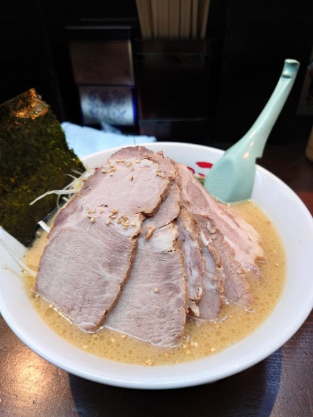 「ネギチャーシュー麺チャーシューダブル」@さつまっこ 平和島店の写真