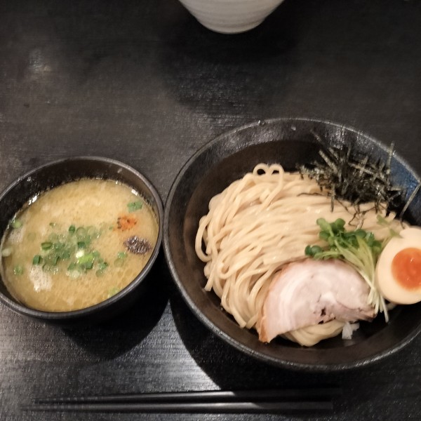 「濃厚鶏塩つけ麺」@鶏SOBA 春夏冬～あきない～の写真