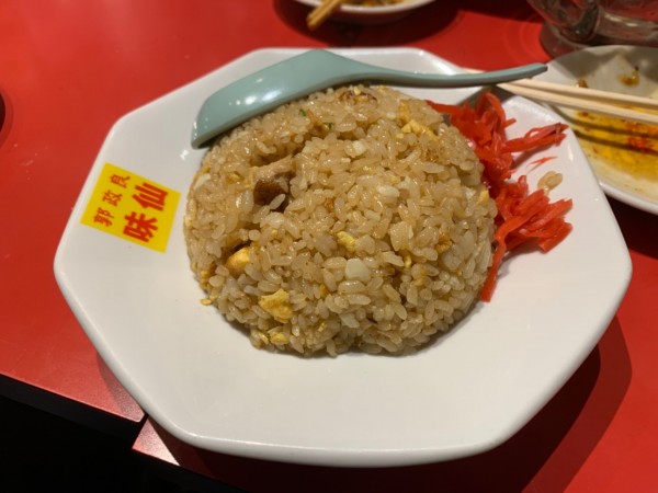 「にんにくチャーハン」@郭 政良 味仙 東京ニュー新橋ビル店の写真