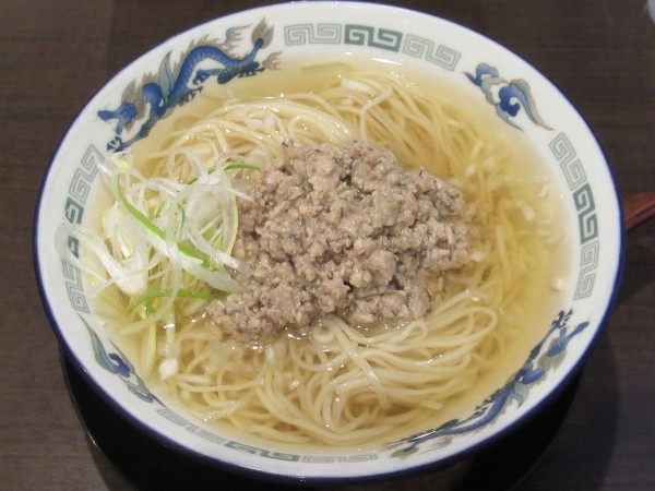 「【限定】冷やし胡椒とりそば（800円）」@らーめん直方串王の写真