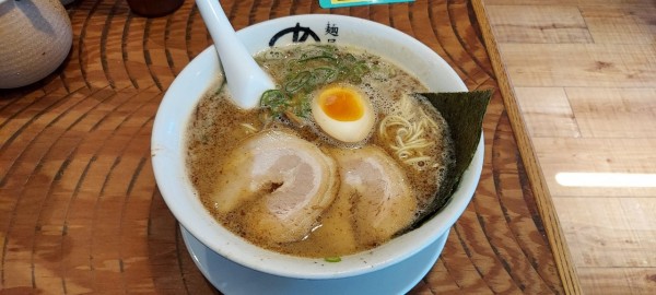 「魚介とんこつラーメン」@麺屋 めん虎の写真