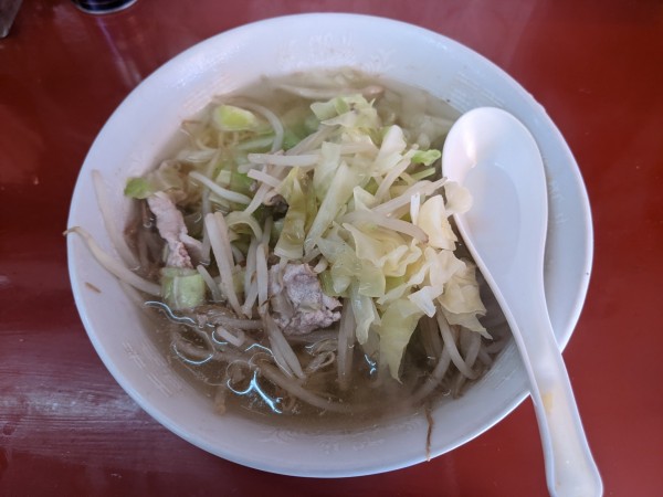 「タンメン:500円」@天神亭の写真