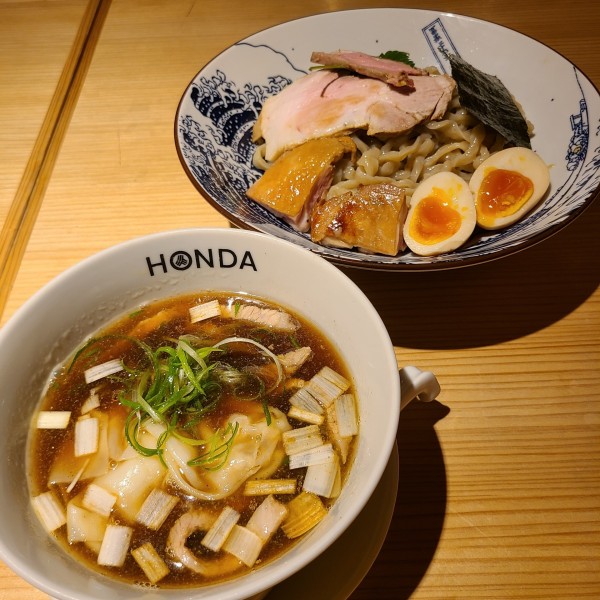 「特上つけめん(醤油)¥1800」@本田麺業 神田西口駅前店の写真