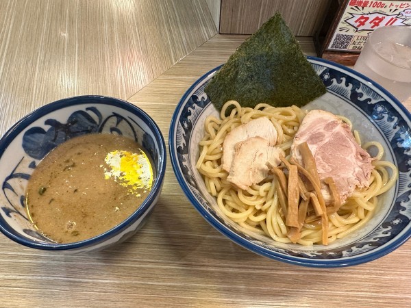 「鶏つけ麺」@秋葉原つけ麺 油そば 楽の写真