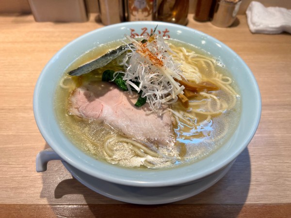 「塩中華そば」@中華そば ふるいちの写真