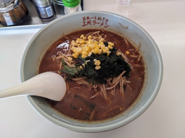「３番雷ラーメン　900円」@上州ラーメン支店の写真