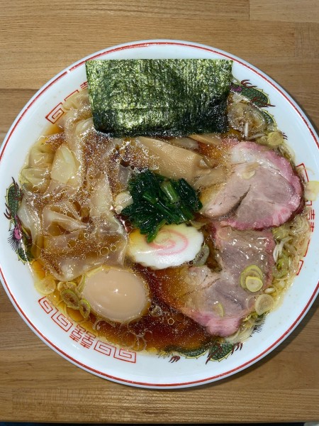 「ワンタン麺」@手打ち 白河ラーメン さくらの写真