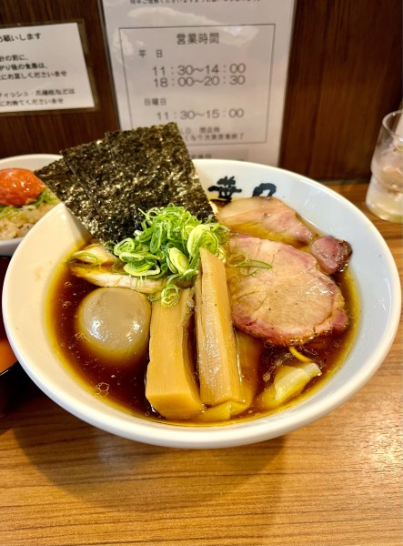 「特ワンタン醤油らぁめん【TP】明太子TKG」@らぁめん 葉月の写真