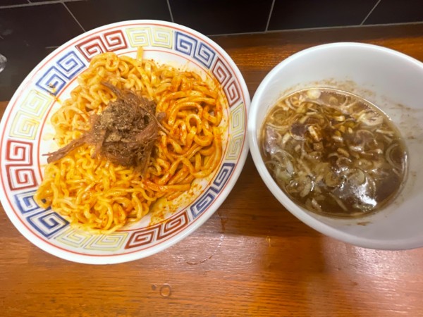 「辛口つけ麺」@東神田ら～めん3の写真