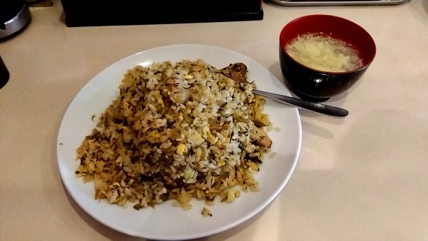 「豚バラ高菜炒飯（７６０円）」@創造中華華星 鴨居店の写真