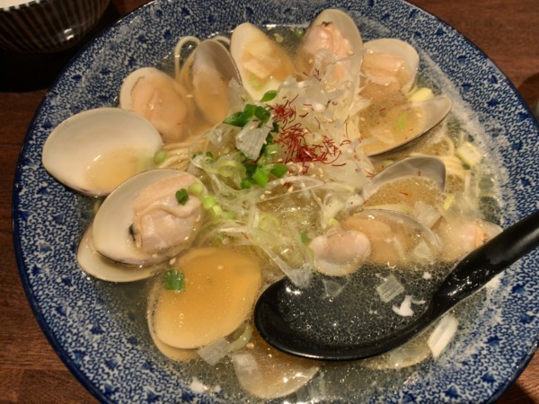 「はまぐりラーメン」@和風楽麺 四代目 ひのでやの写真