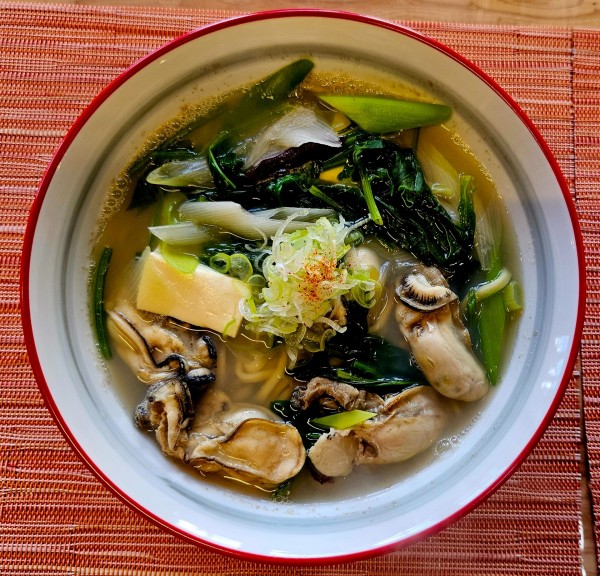 「蠣しおラーメン」@鮫麺房 さのすけの写真