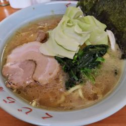 横浜豚骨ラーメン　並　※固め