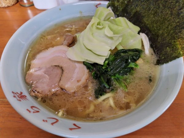 「横浜豚骨ラーメン 並 ※固め」@ラーメン くじら家の写真