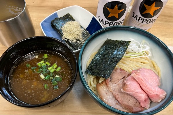 「豚骨地鶏魚介つけ麺」@麺処 有彩の写真