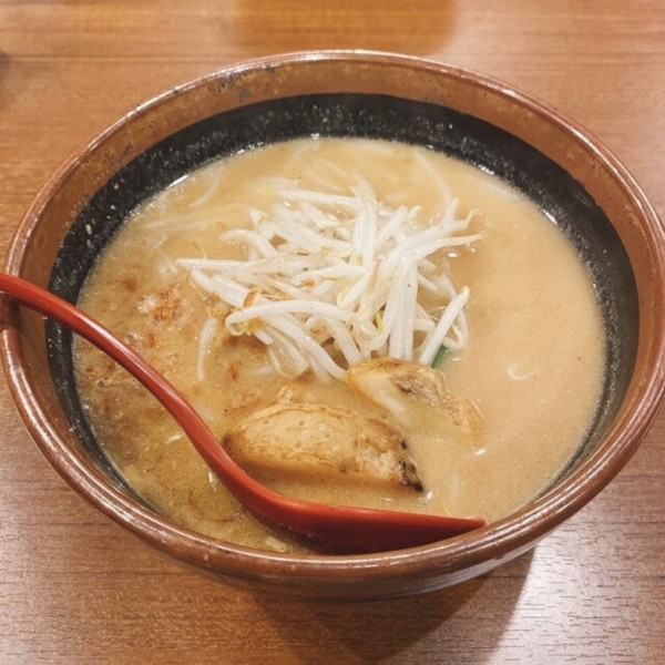 「北海道味噌らーめん」@麺場 田所商店 下関駅前店の写真