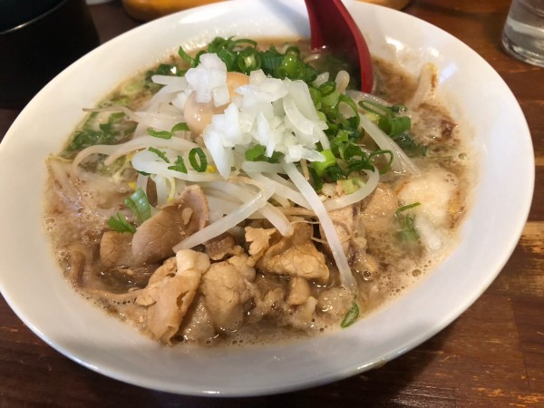 「鮭塩らーめん」@らーめん ふじもとの写真