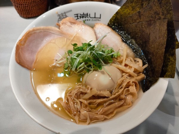 「特製塩ラーメン」@中華蕎麦 瑞山（ZUIZAN）の写真