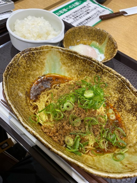 「汁なし担々麺excella」@汁なし担担麺 くにまつ LECT広島店の写真