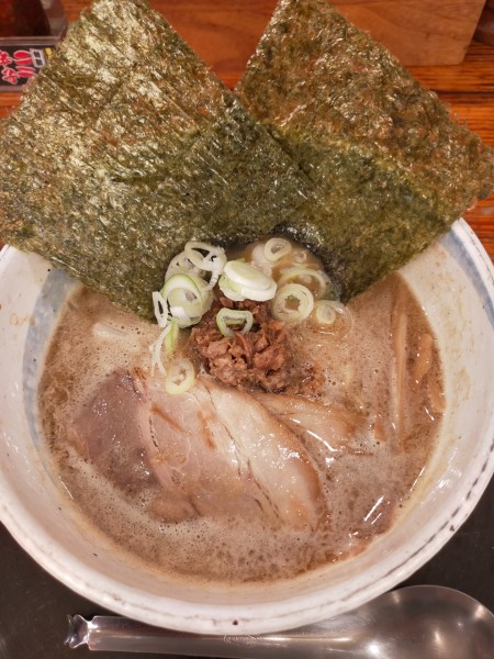 「夢らーめん」@らぁめん 夢屋台 尼崎店の写真