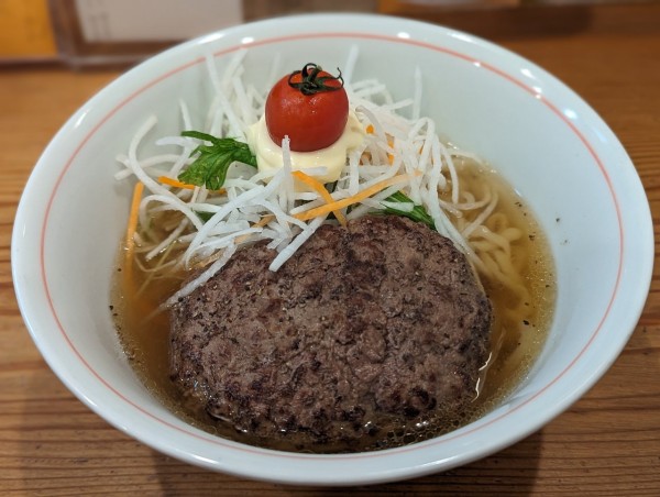 「限定　ビックリ◯◯◯◯インスパイア」@別邸三く 中華蕎麦 萃の写真