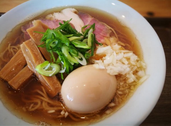 「特製煮干らぁ麺」@麺庵えいとの写真
