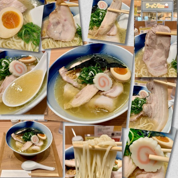 「【花萌葱】チャーシュー麺（塩）2000円」@ラーメンWalkerキッチンの写真