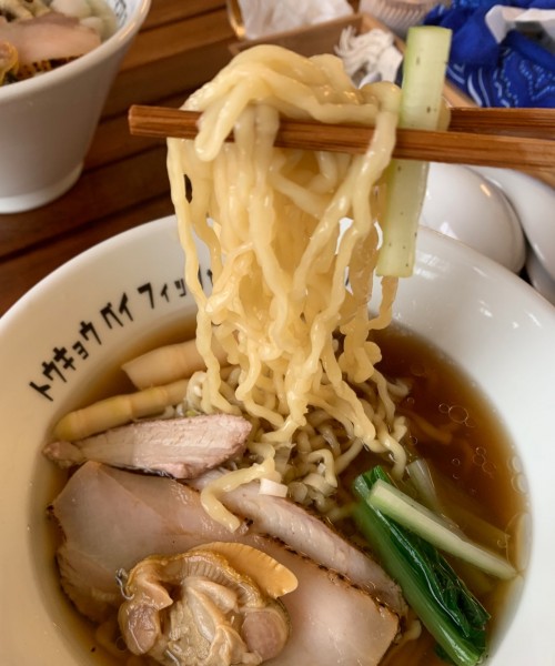 「醤油ラーメン」@Tokyo Bay Fisherman's noodleの写真