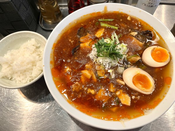 「麻婆麺」@麺屋 愛心 TOKYO 町屋店の写真