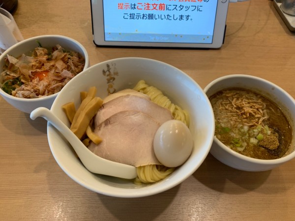 「特製えびつけ麺」@らぁ麺 はやし田 松戸主水店の写真