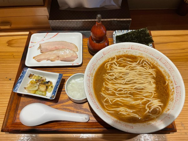 「海老」@炭火焼濃厚中華そば 海富道の写真