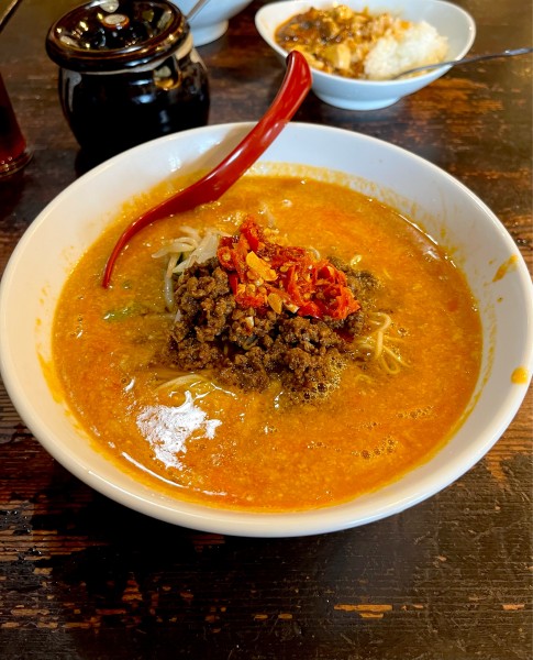 「坦々麺【TP】半陳麻丼」@陳麻家 目黒店の写真