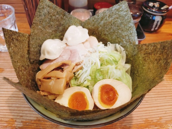 「特製まぜそば」@景虎製麺所の写真