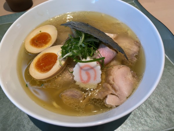「上塩らぁ麺 1380円」@らぁ麺 花萌葱の写真
