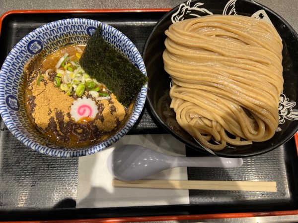 「濃厚つけ麺大1120円+焼豚ごはん250円」@松戸富田麺絆の写真