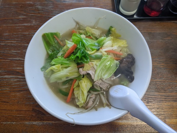 「タンメン：880円」@日増屋の写真