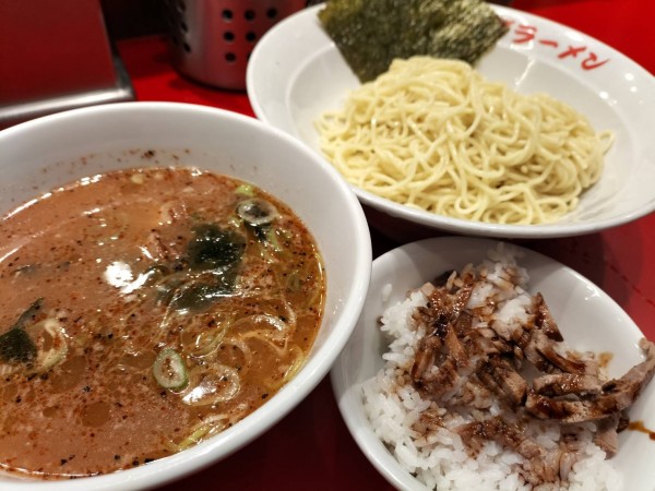 「つけ麺￥７８０＋チャ飯￥８０」@柏ネギラーメン 柏本店の写真