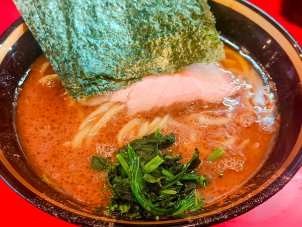 「ラーメン並」@横濱家系ラーメン 野中家の写真