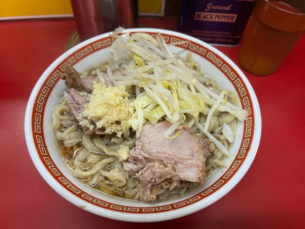 「小ラーメン豚600円」@ラーメン二郎 目黒店の写真