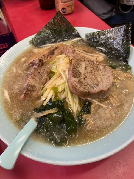 「特チャーシュー+ネギ」@ラーメンショップ幸手 金田亭の写真