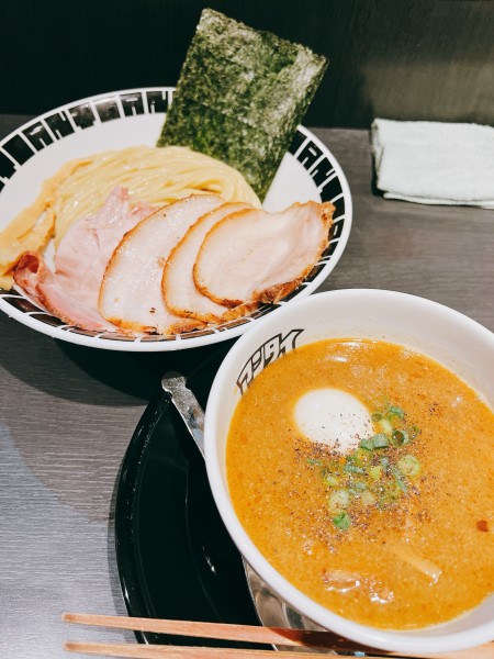 「特製辛つけ麺 焼豚増し」@つけ麺 中華そば アンタイNOODLESの写真