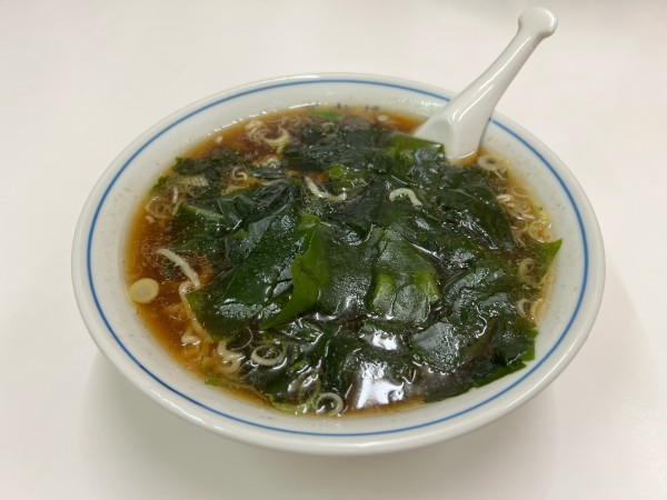 「ワカメラーメン」@高社楼の写真