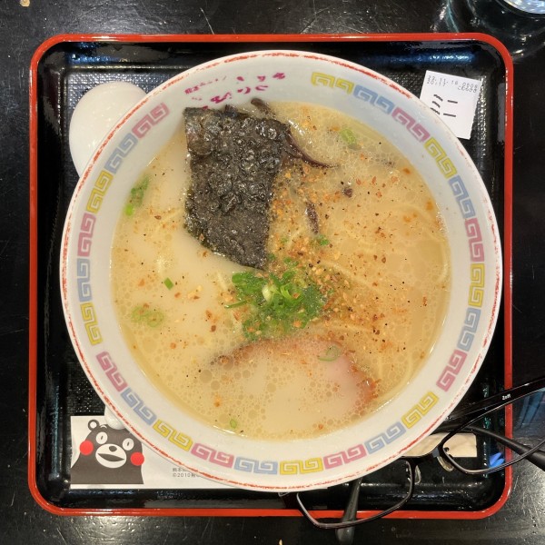 「ミニラーメン」@熊本ラーメン こむらさき 新横浜店の写真