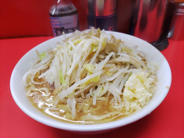 「麺半分 850円」@ラーメン二郎 松戸駅前店の写真