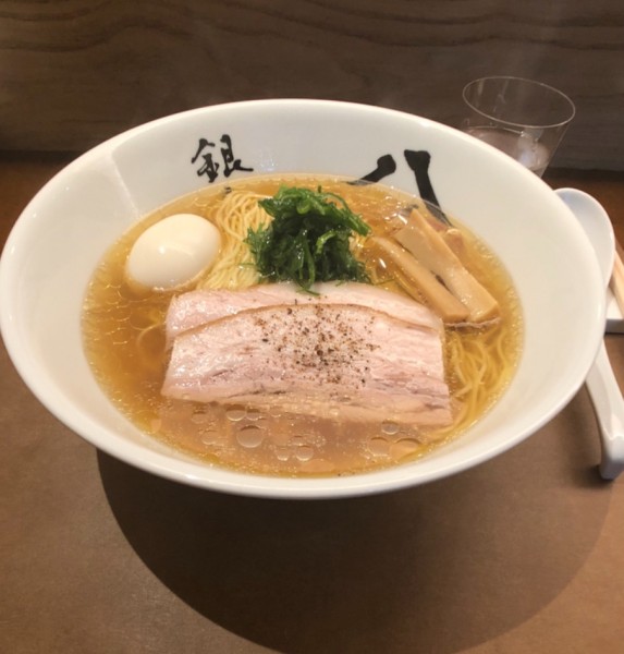 「特製中華そば大盛」@中華そば 銀座 八五の写真