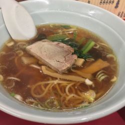半ラーメン+しょうが焼き